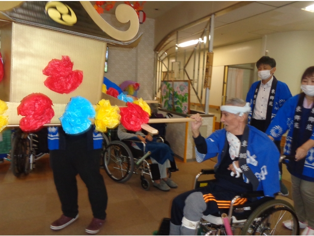 利用者さんも参加！
