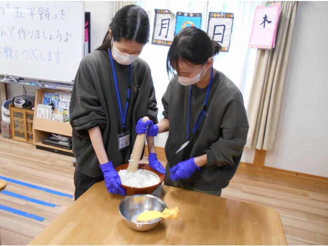 ご飯を半ごろしにします