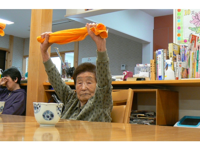 朝の体操☆