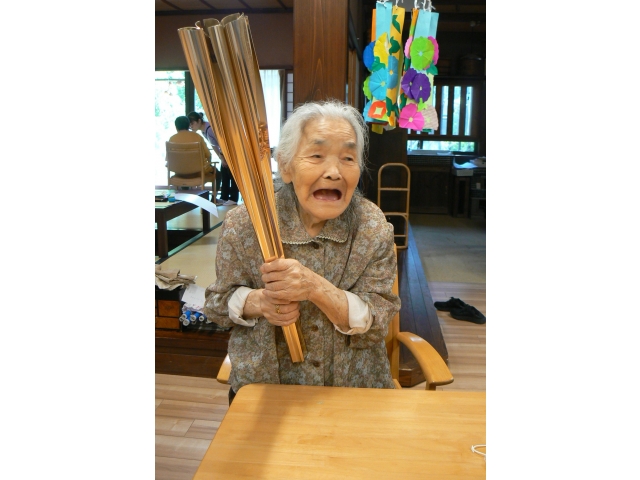 重たいね～！