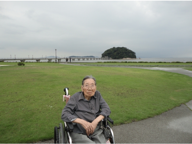 竹島に着きました（8分音符）