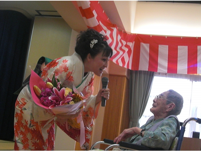☆花束贈呈☆