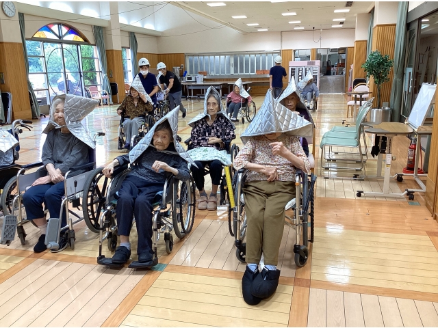 避難開始です