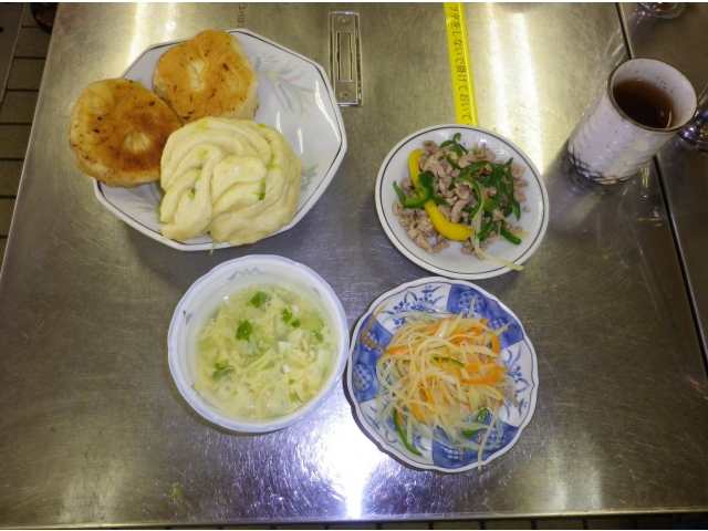 完成した料理