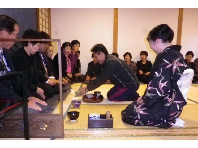 茶道の体験