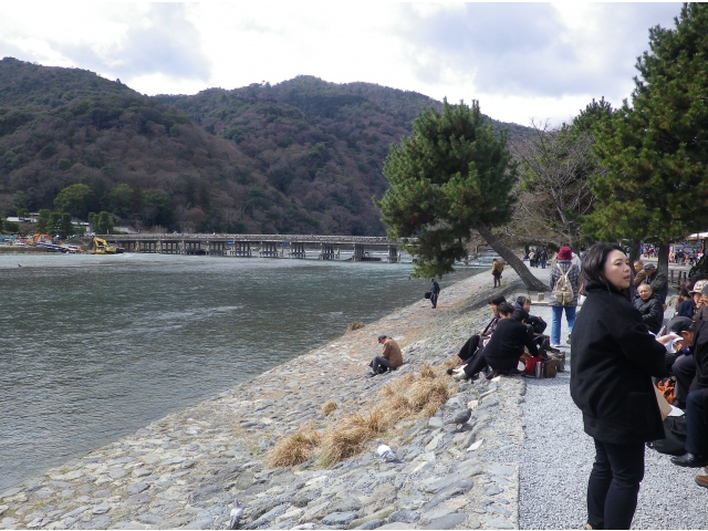 桂川と渡月橋
