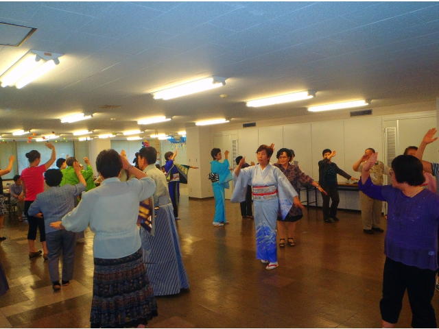 盆踊り指導