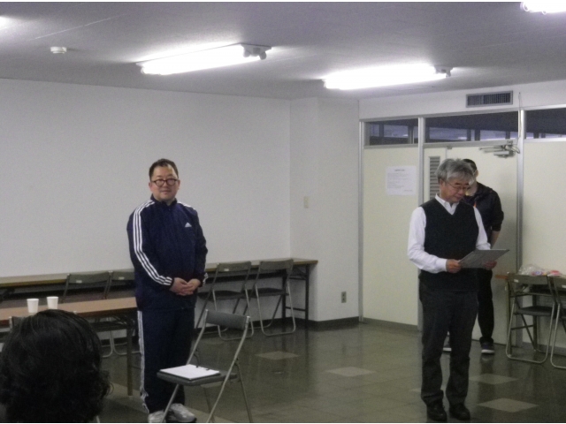 初めに、センター所長から挨拶がありました。