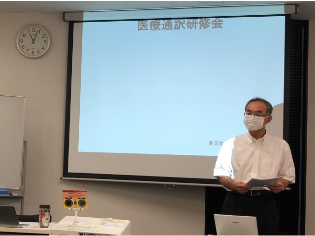 所長開講挨拶