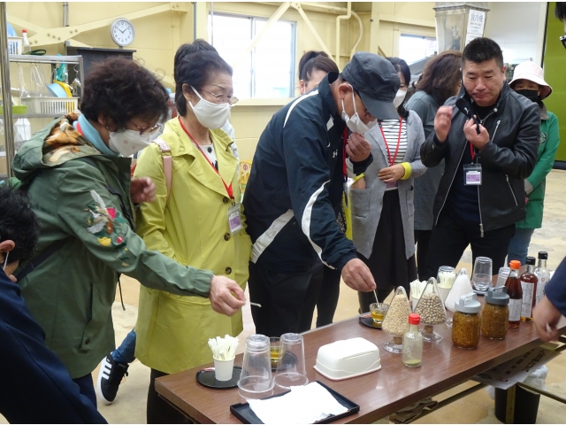 白醤油の味見