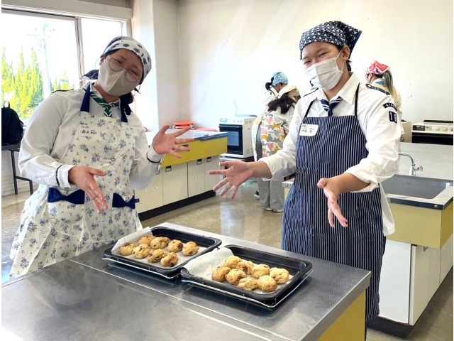 スコーンの出来上がり