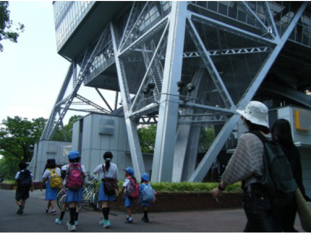 「テレビ塔」大きいー！