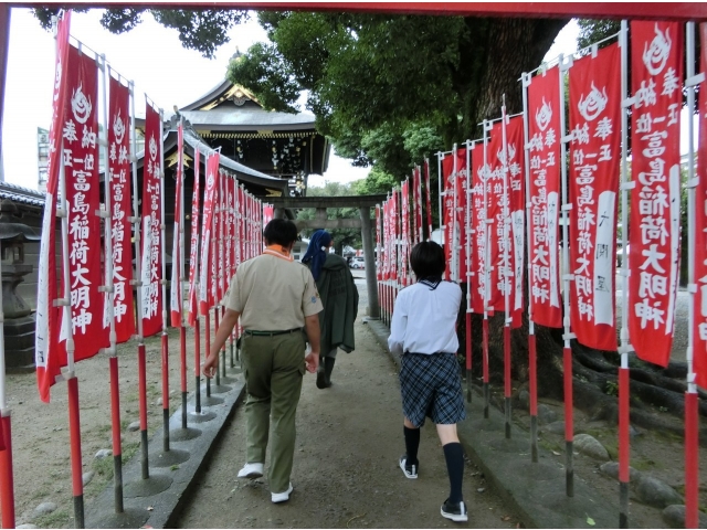 いろいろな神社で見識を深める