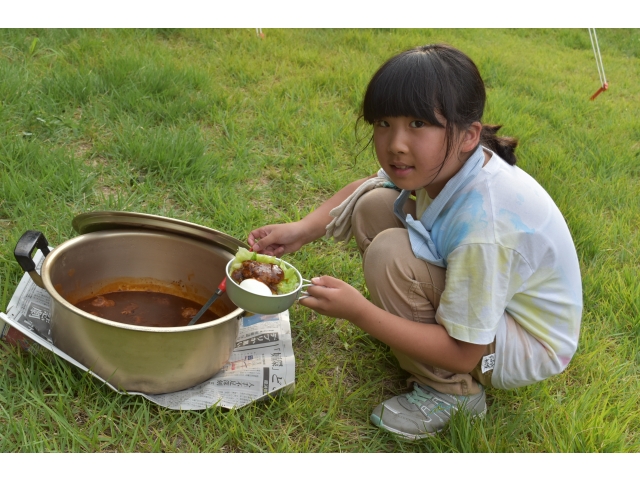 リクエストのロコモコ
ハンバーグはリーダー手作り！