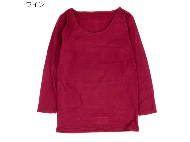 婦人　 発熱加工 8分袖 スリーマ 