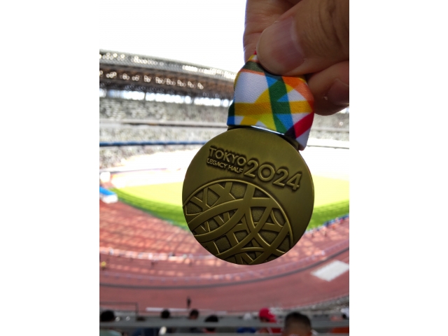 完走メダル